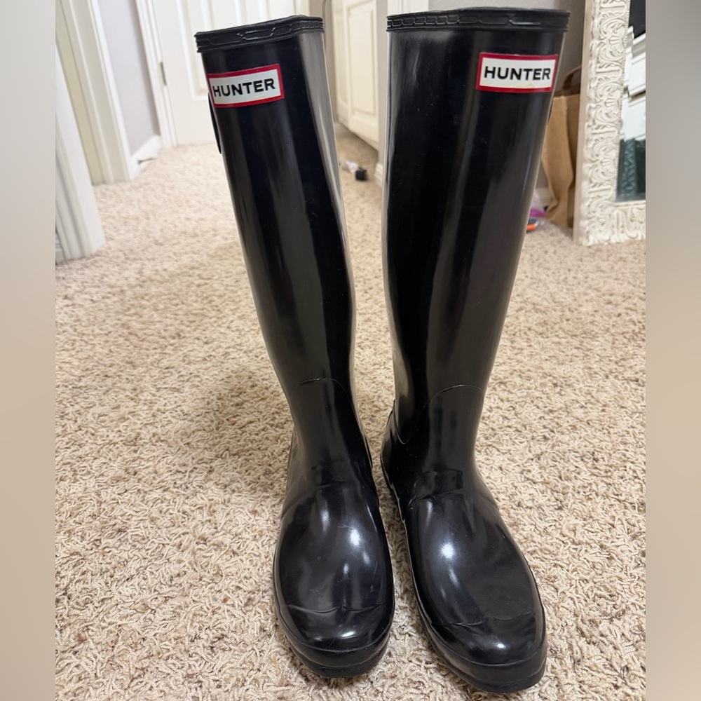 Black Hunter Boots